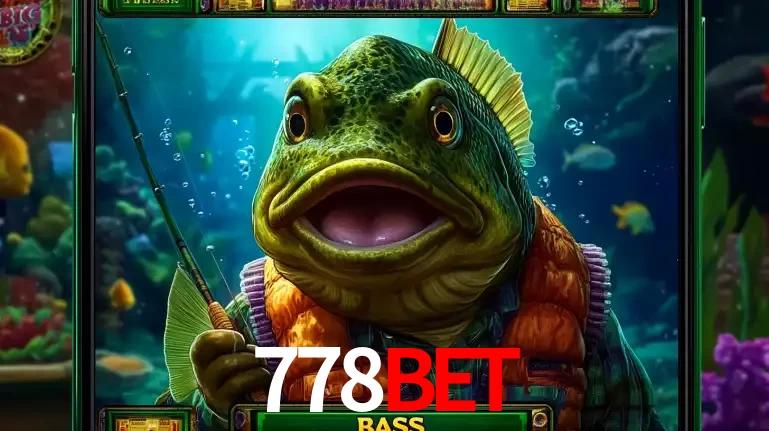 Personagem de peixe pescador do popular jogo de slot com tema de pescaria, uma das emocionantes opções de caça-níqueis para jogar e ganhar no cassino 778bet.